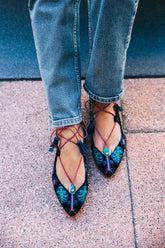 Bailarina Londres Marino (plantilla extra)