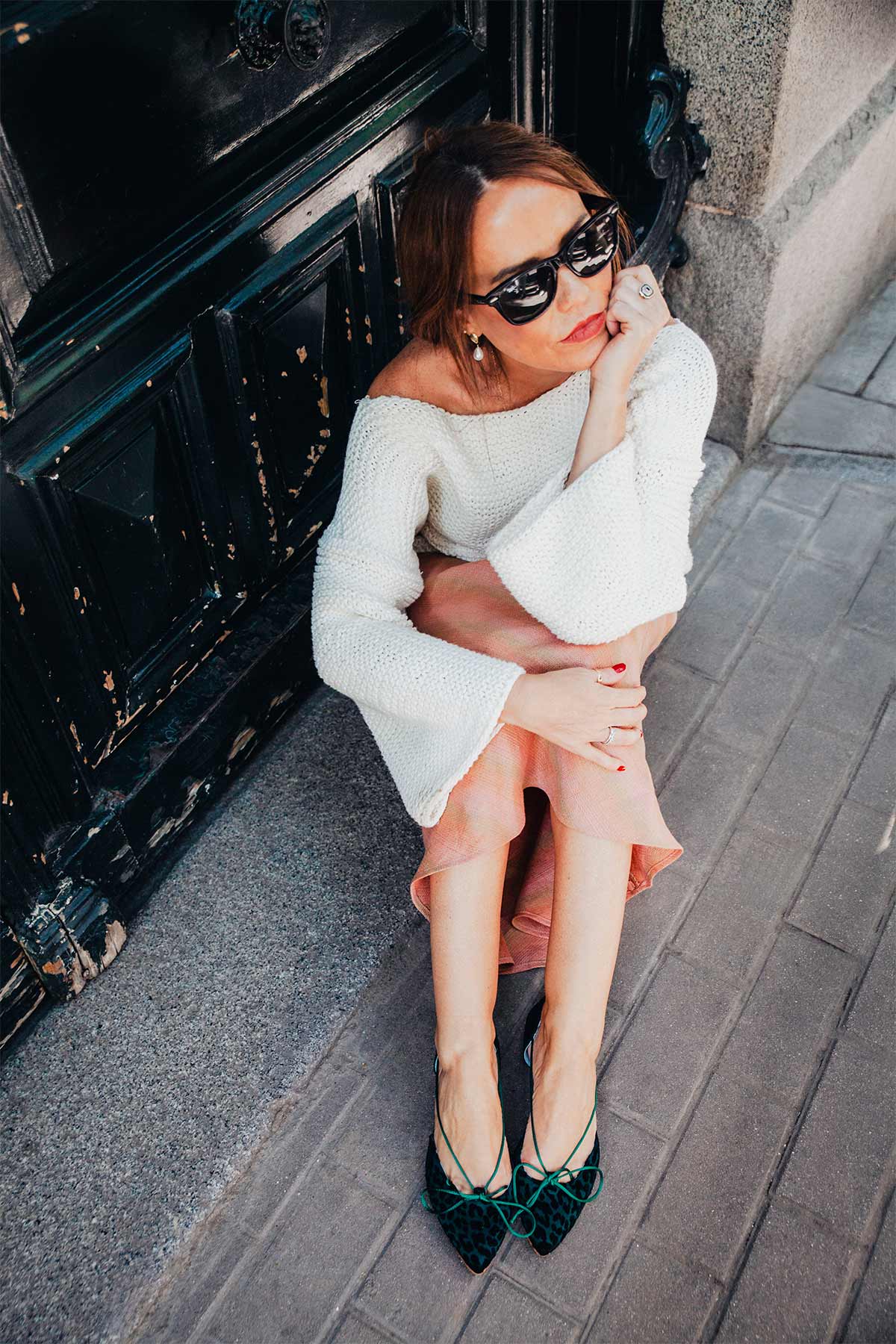 Bailarina París Green (plantilla extra)