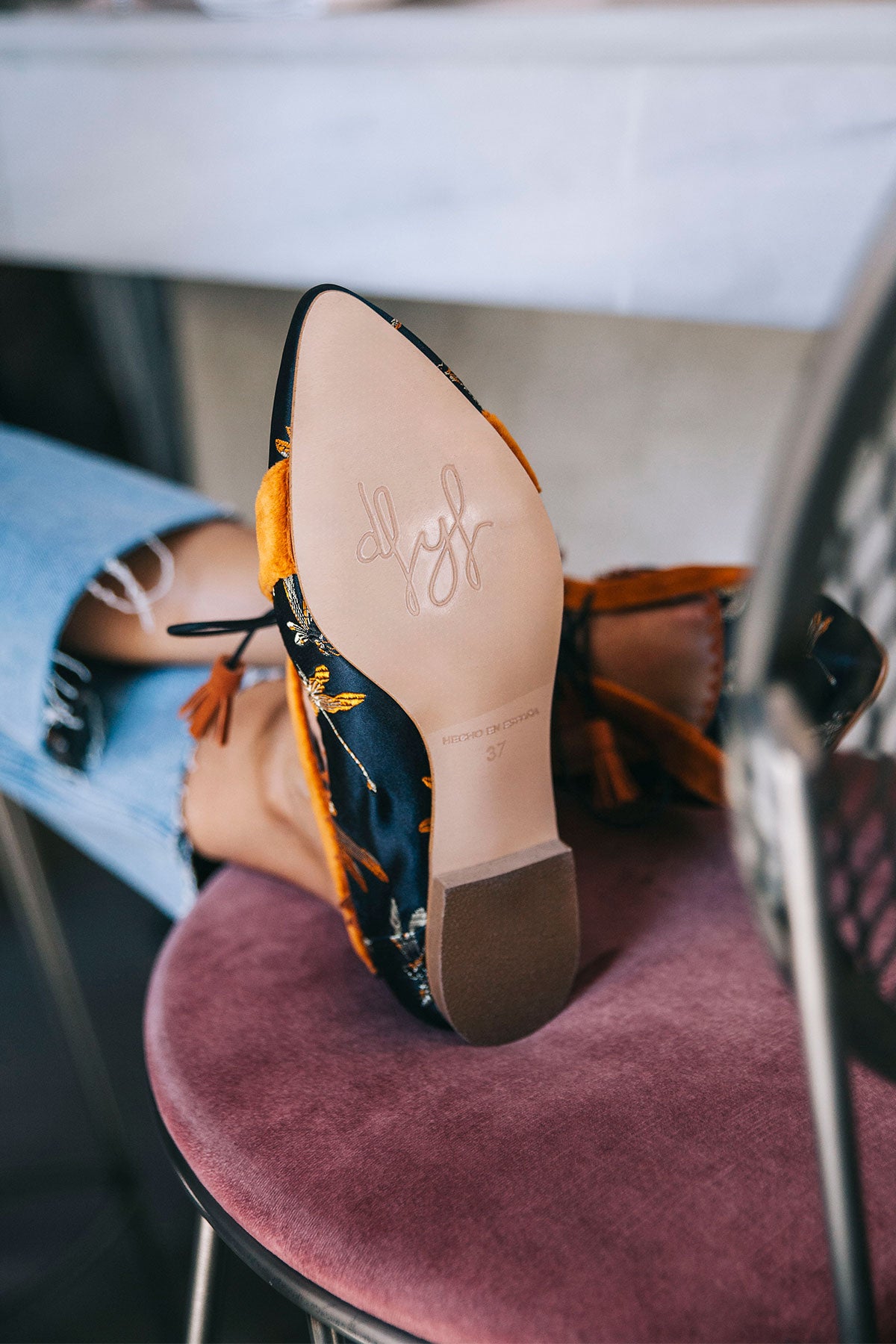 Blucher Lisboa Velvet