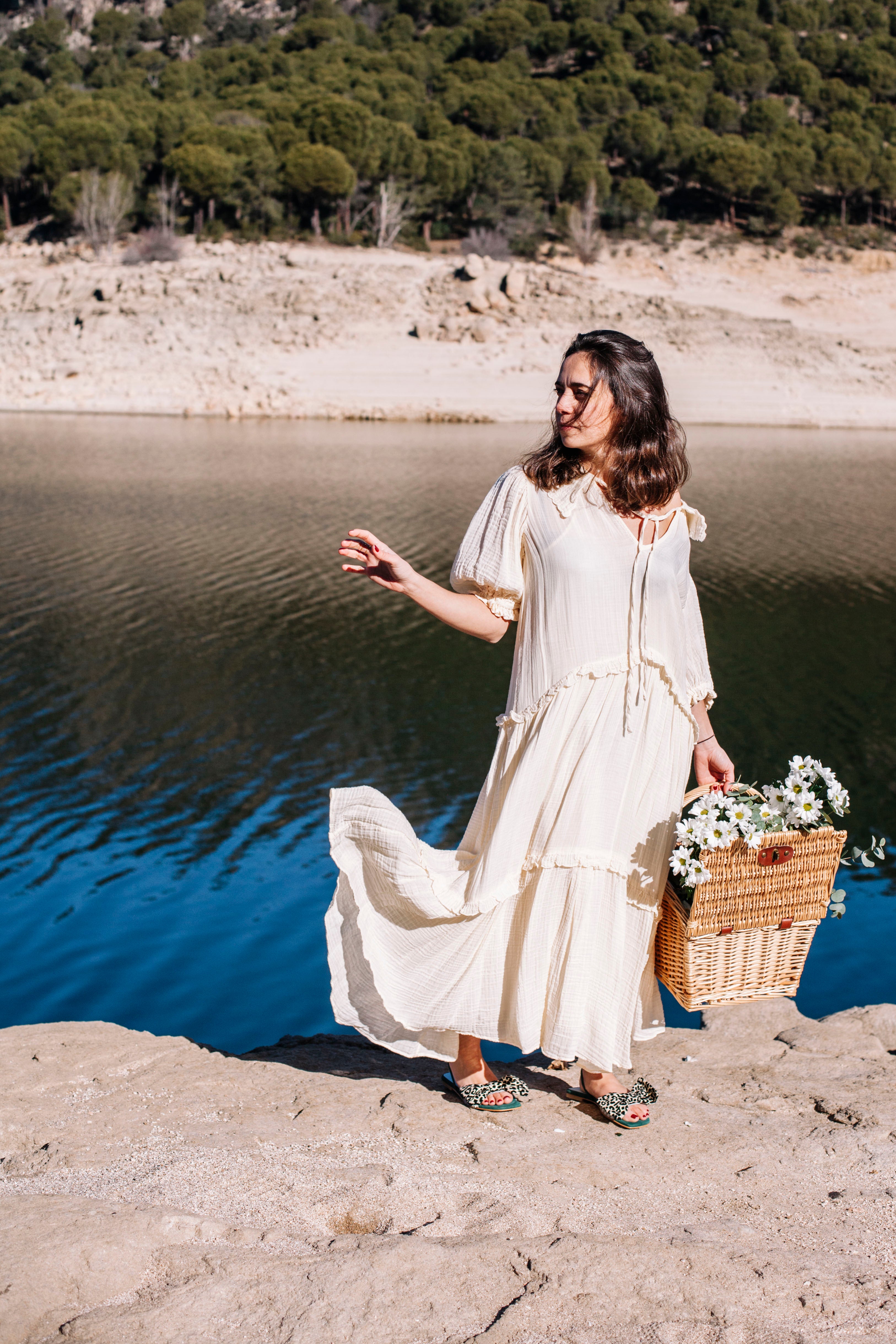 Sandalia Albaricoque Green