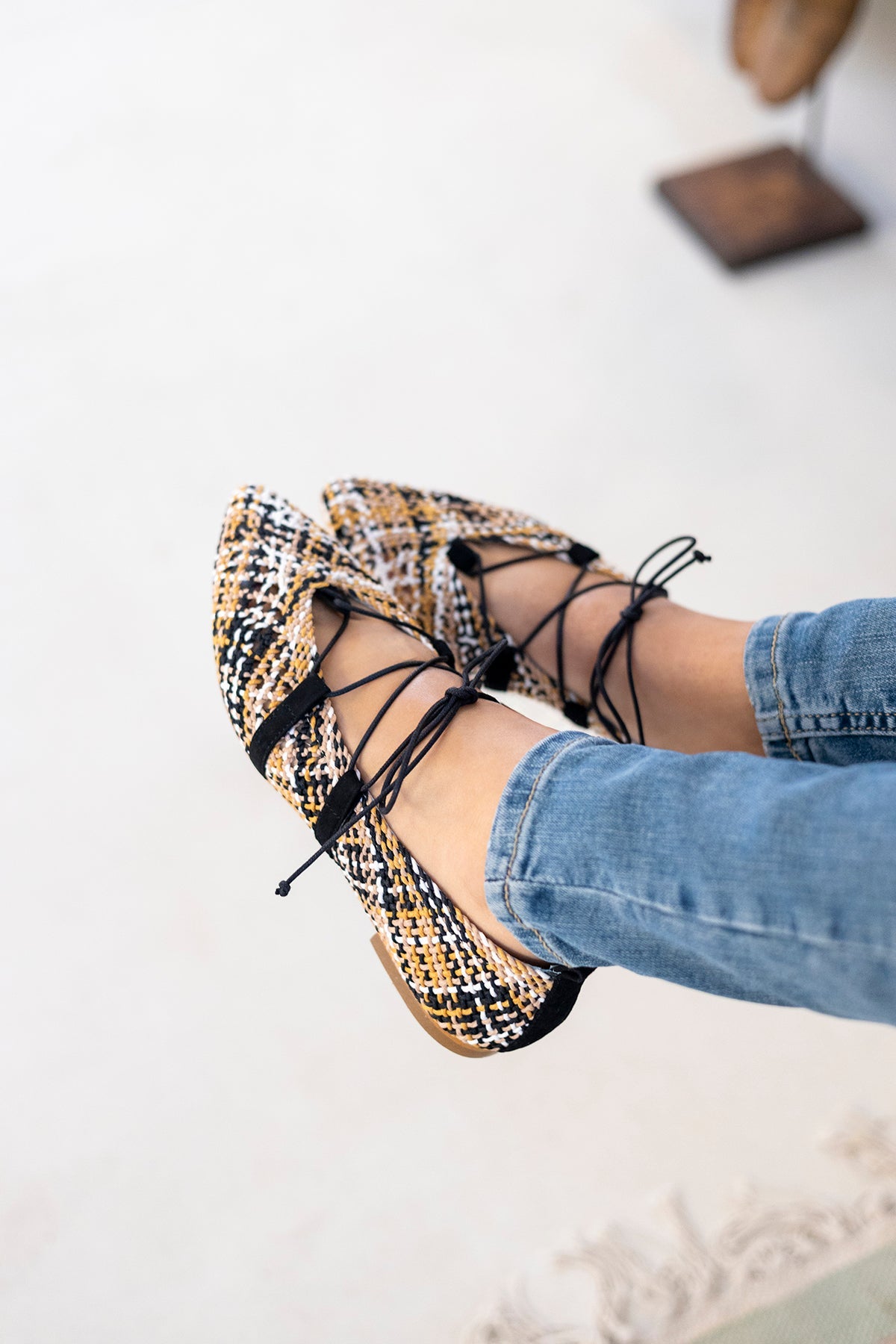 Ballerinas Picasso Black (incluye plantilla de lana y piel)