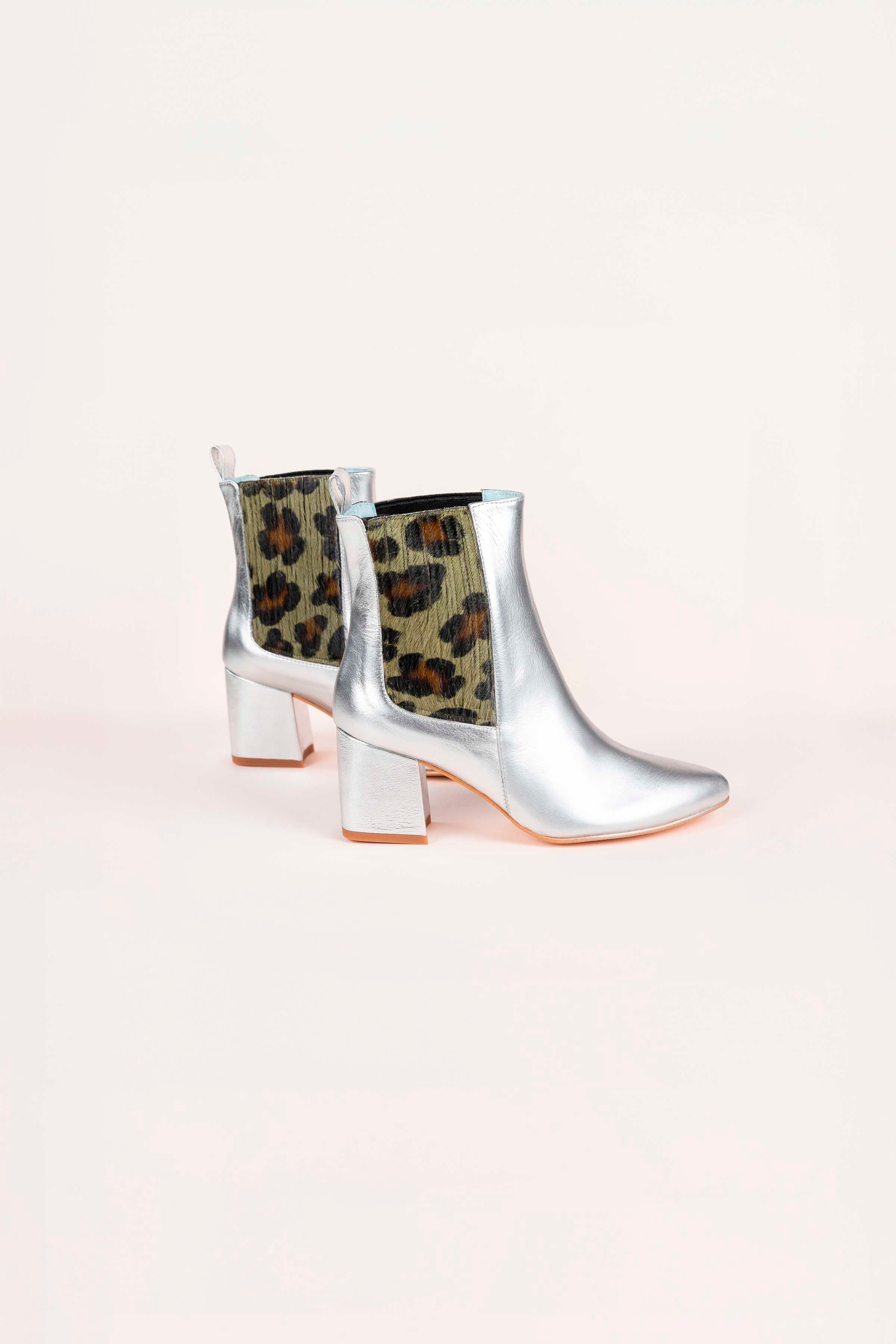 Botin Park City Argento (plata)