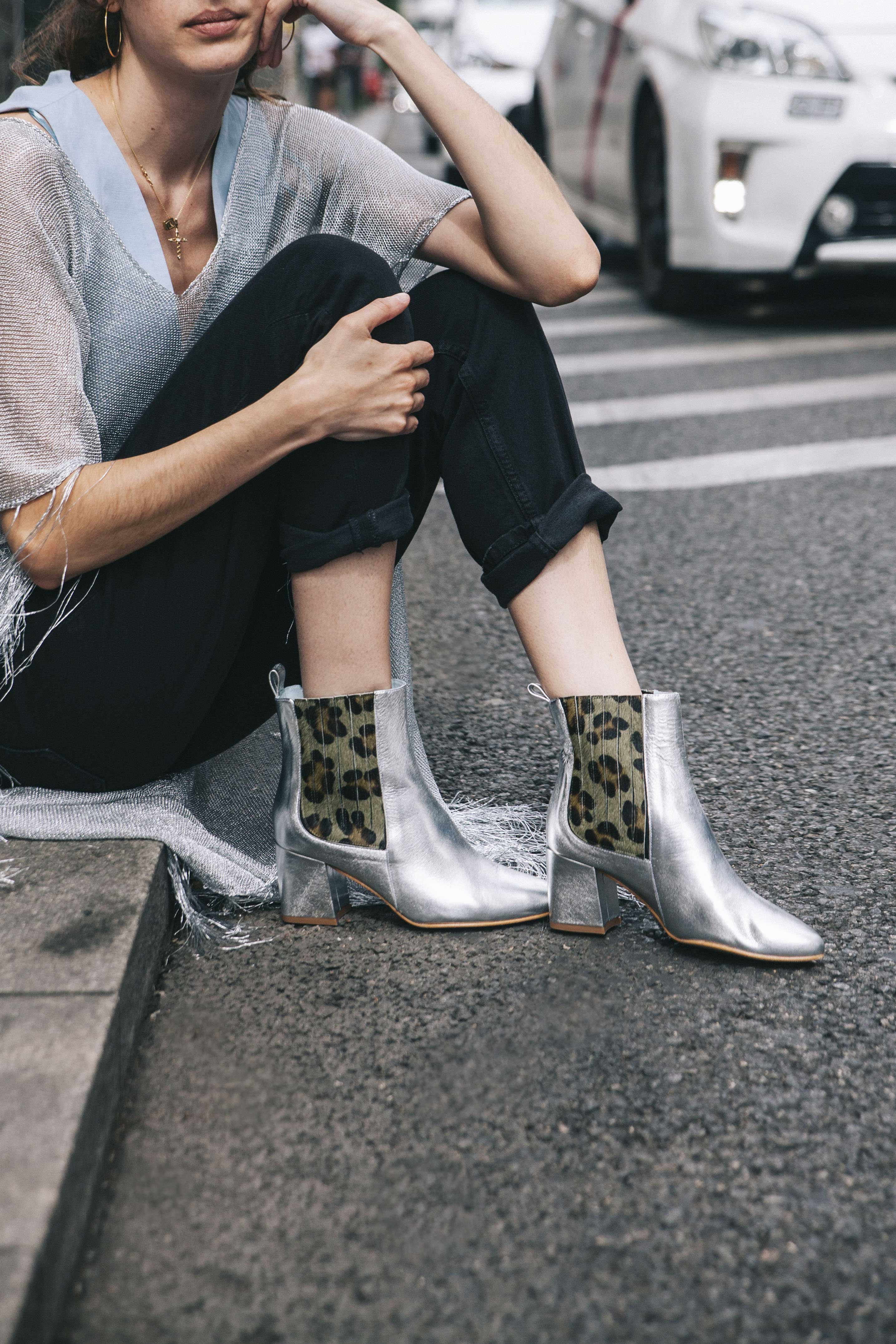 Botin Park City Argento (plata)